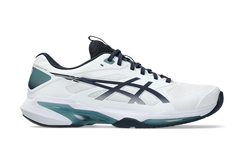 ASICS Solution Speed FF 4 Mens Tennis Shoes - White/Midnight