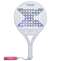 NOX Pala ML10 Pro Cup Silver By Miguel Lamperti Padel Racket + Cover - 2027