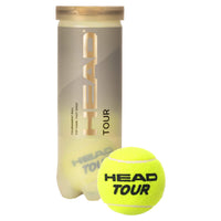 HEAD Tour Tennis Balls - 3 ball tube
