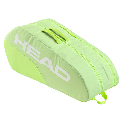 HEAD Base Medium 6 Tennis Racket Bag - Lime