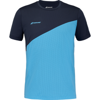 Babolat Drive Crew Neck Tee - Drive Blue
