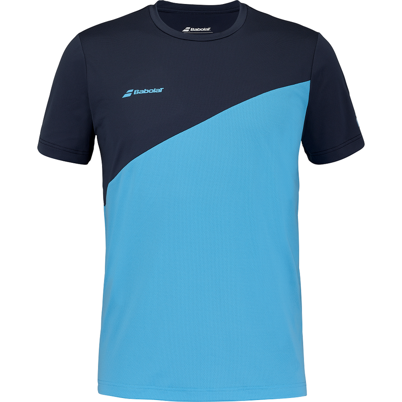 Babolat Drive Crew Neck Tee - Drive Blue