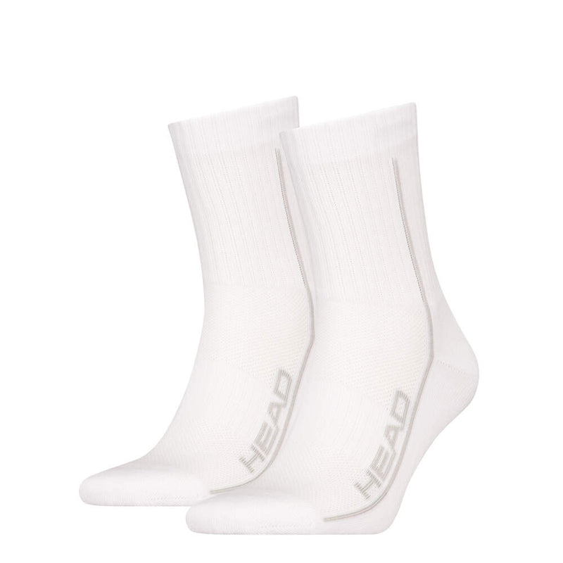HEAD White Performance Short Crew Sock - 2 Pairs