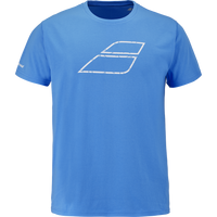Babolat Exercise Graphic T-Shirt - Malibu Blue