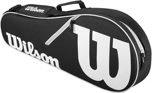 Wilson Advantage III 3 Racket Bag - Black/White
