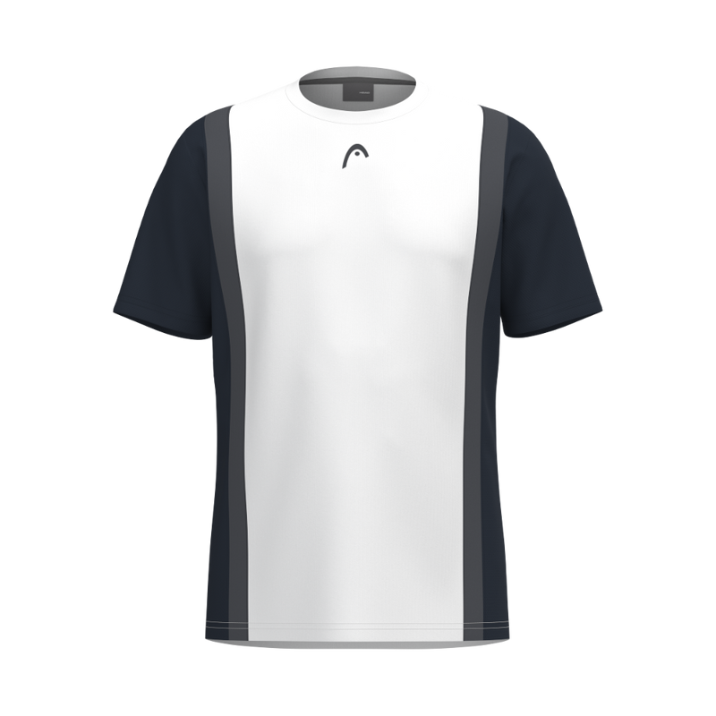 HEAD Club Tech T-Shirt - White/Navy