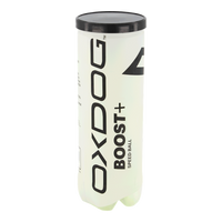 OXDOG Boost+ Padel Balls - Tube of 3