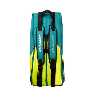 Dunlop SX Performance 8 Tennis Racket Bag - Teal/Yellow