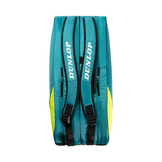Dunlop SX Club 10 Tennis Racket Bag - Teal/Yellow