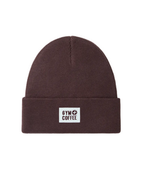 Gym + Coffee Knit Beanie - Mocha Bean