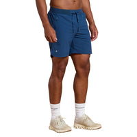 Gym + Coffee Men's Relentless Shorts - Petrol Blue