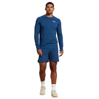 Gym + Coffee Men's Relentless Shorts - Petrol Blue