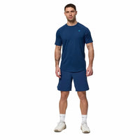 Gym + Coffee Men's Relentless Tee - Petrol Blue