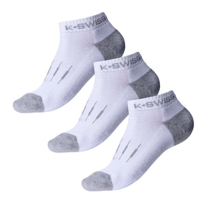 K-Swiss Womens Low Cut Sports Socks - 3 Pairs