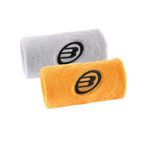 Bullpadel Wristband - 2 Pack - White/Orange
