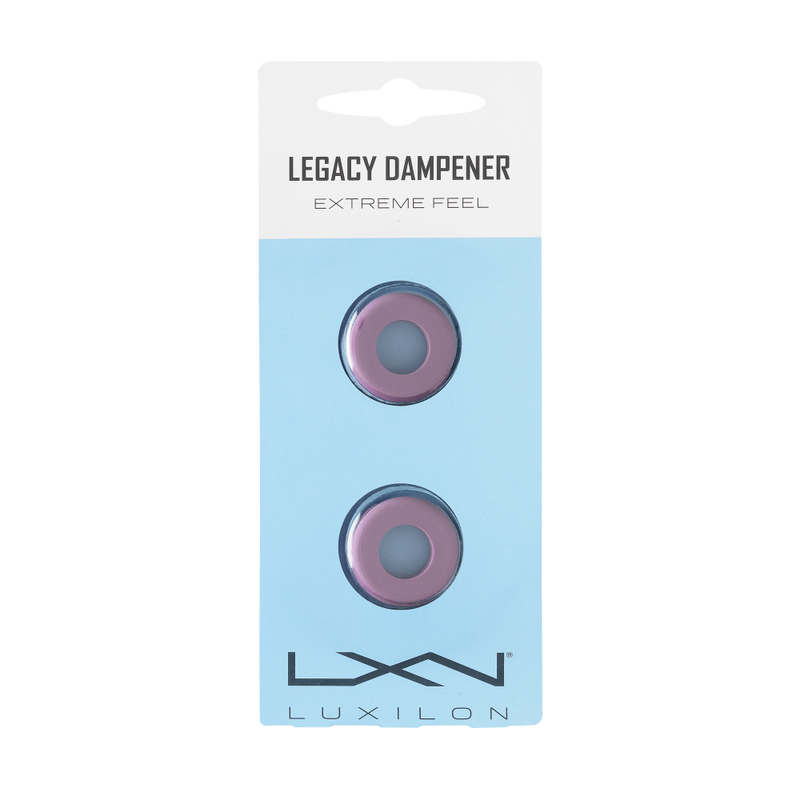 Luxilon Legacy Tennis Dampener - Purple - Pack of 2