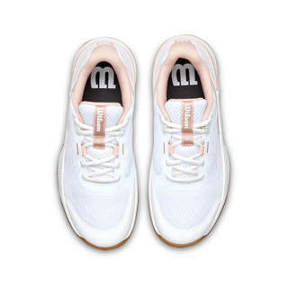 Wilson Intrigue Pro Women's Tennis Shoes - White/Cameo Rose/Gum - 2026
