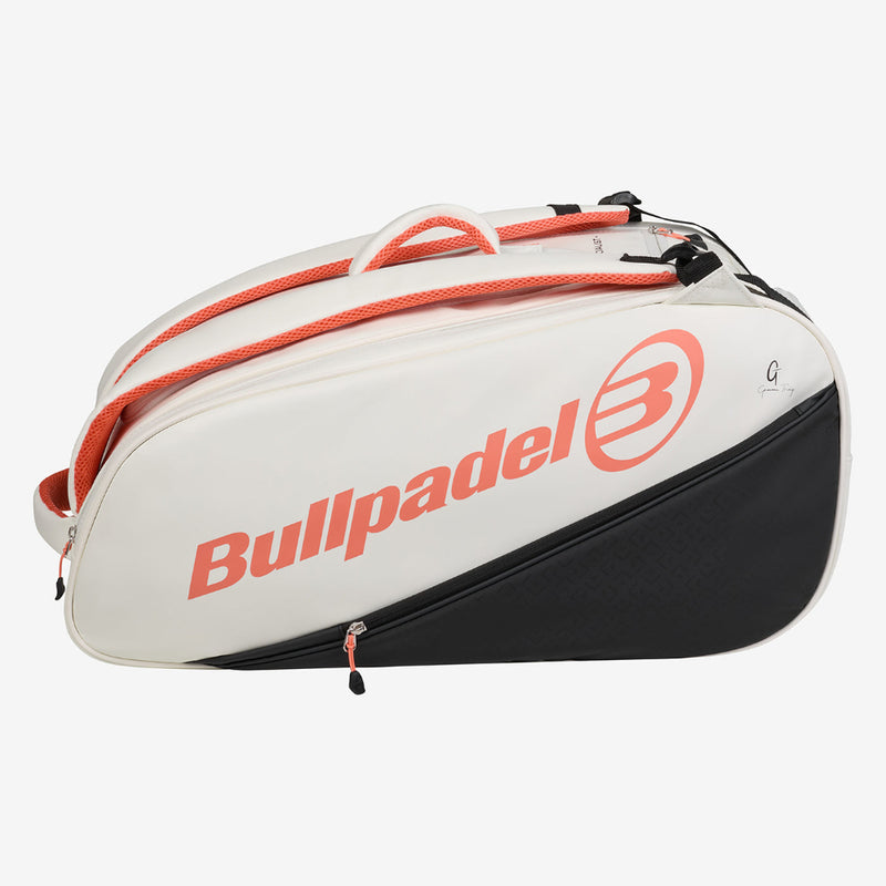Bullpadel Elite Padel Racket Bag - White - 2026