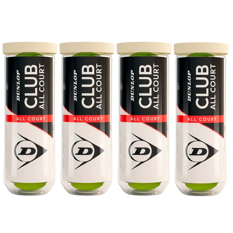 Dunlop Club All Court Tennis Balls - 12 Balls