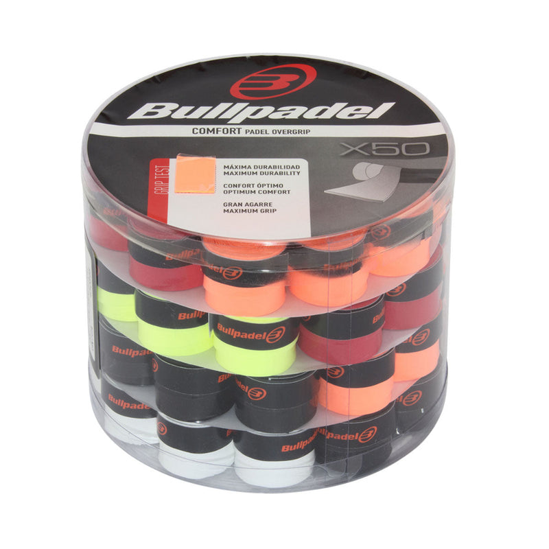 Bullpadel Comfort Padel Overgrip - Pack of 50