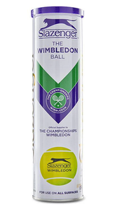 Slazenger Wimbledon Tennis Balls - 4 Ball Can