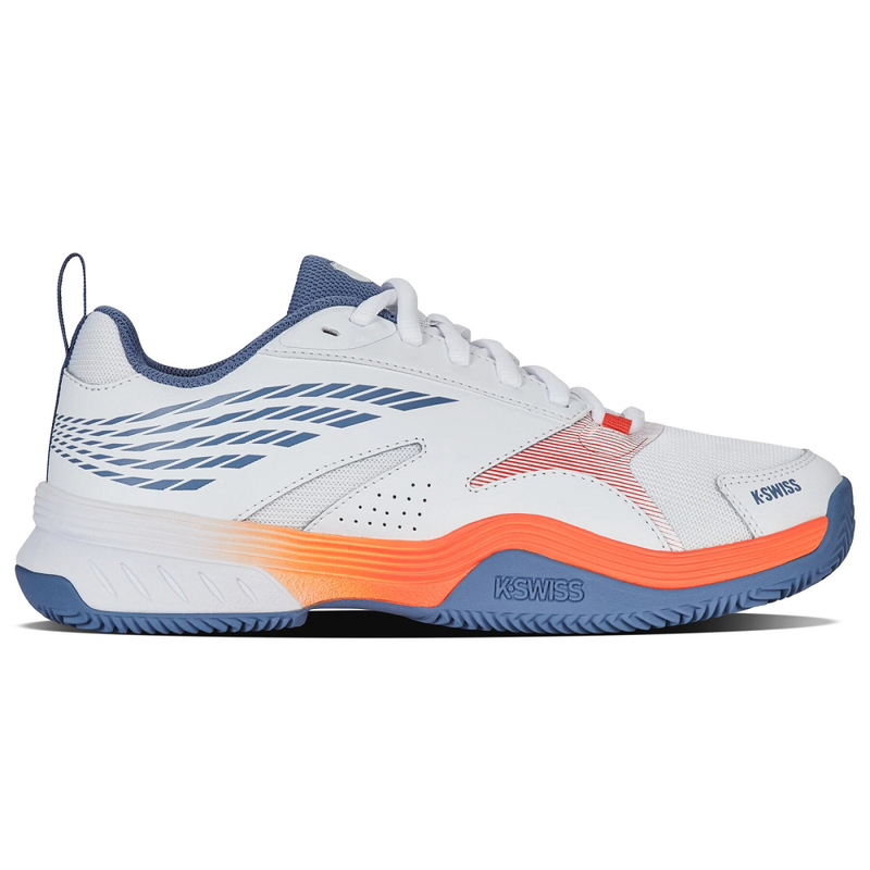K-Swiss Speedex HB Tennis Shoes Mens Tennis Shoes - White/Infinity/Scarlet Ibis - 2025