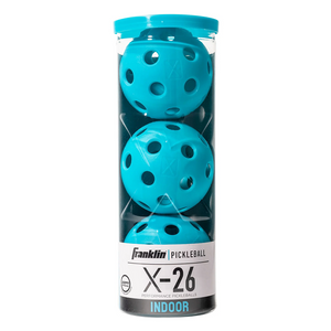 Franklin X-26 Indoor Pickleball Balls - 3 Pack