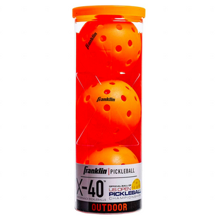 Franklin X-40 Outdoor Pickleball Balls - 3 Pack