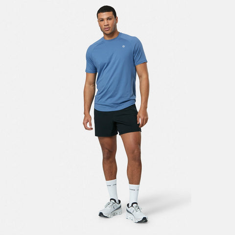 Gym + Coffee Men's Relentless Tee - Oasis Blue