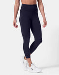 Gym + Coffee Women's Relentless 7/8 Leggings - Obsidian