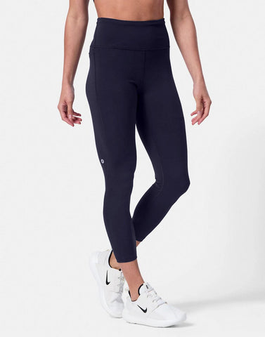 Gym + Coffee Women's Relentless 7/8 Leggings - Obsidian