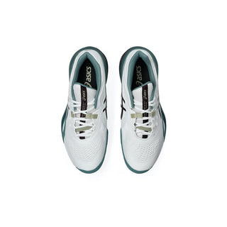 ASICS Gel Resolution X Mens Tennis Shoes - White/Dark Aubergine