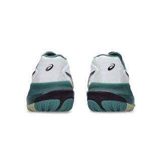 ASICS Gel Resolution X Mens Tennis Shoes - White/Dark Aubergine