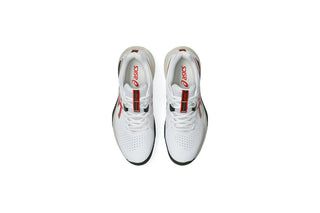 ASICS Gel Challenger 15 Mens Tennis Shoes - White/Cherry Tomato - 2026