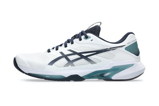 ASICS Solution Speed FF 4 Mens Tennis Shoes - White/Midnight