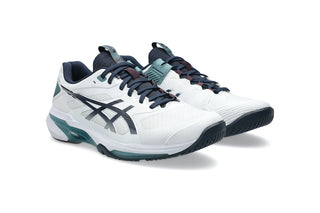 ASICS Solution Speed FF 4 Mens Tennis Shoes - White/Midnight