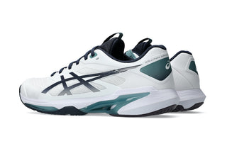 ASICS Solution Speed FF 4 Mens Tennis Shoes - White/Midnight