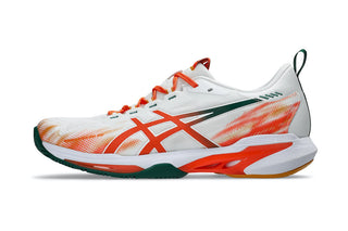 ASICS Sonic Smash FF Mens Tennis Shoes - White/Energy Orange