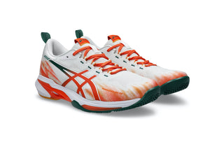 ASICS Sonic Smash FF Mens Tennis Shoes - White/Energy Orange