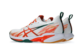 ASICS Sonic Smash FF Mens Tennis Shoes - White/Energy Orange