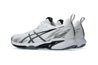 ASICS Sonic Smash FF Mens Tennis Shoes - White/Steel Grey