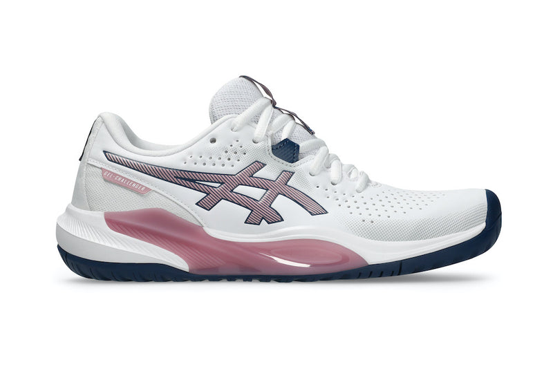 ASICS Gel Challenger 15 Women's Tennis Shoes - White/Taro Silver - 2026