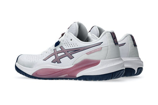 ASICS Gel Challenger 15 Women's Tennis Shoes - White/Taro Silver - 2026