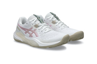 ASICS Gel Challenger 15 Women's Padel Shoes - White/Bubblegum - 2026