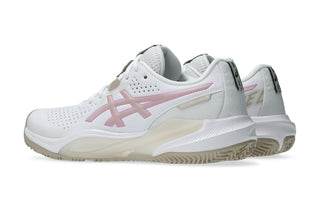 ASICS Gel Challenger 15 Women's Padel Shoes - White/Bubblegum - 2026