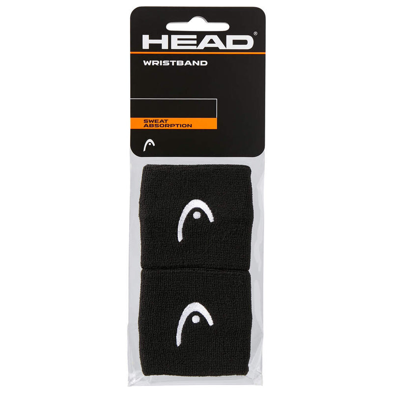 HEAD Short Sweat Absorption Wristband - Black