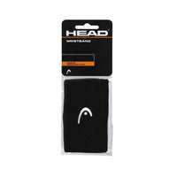 HEAD Long Sweat Absorption Wristband - Black