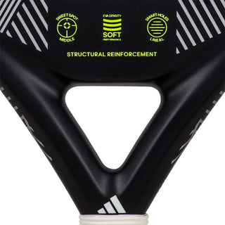 Adidas Match 3.3 Padel Racket - Black/Lime