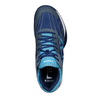 NOX AT10 Lux Mens All Court Padel Shoes - Stone/Blue