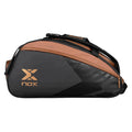 NOX Luxury Open Series Padel Racket Bag - Black/Brown